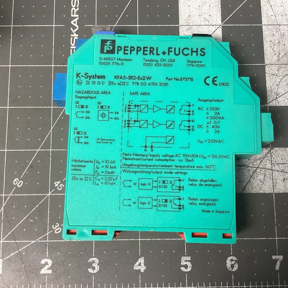 Pepperl + Fuchs KFA5-SR2-Ex2.W  (LBB40H)