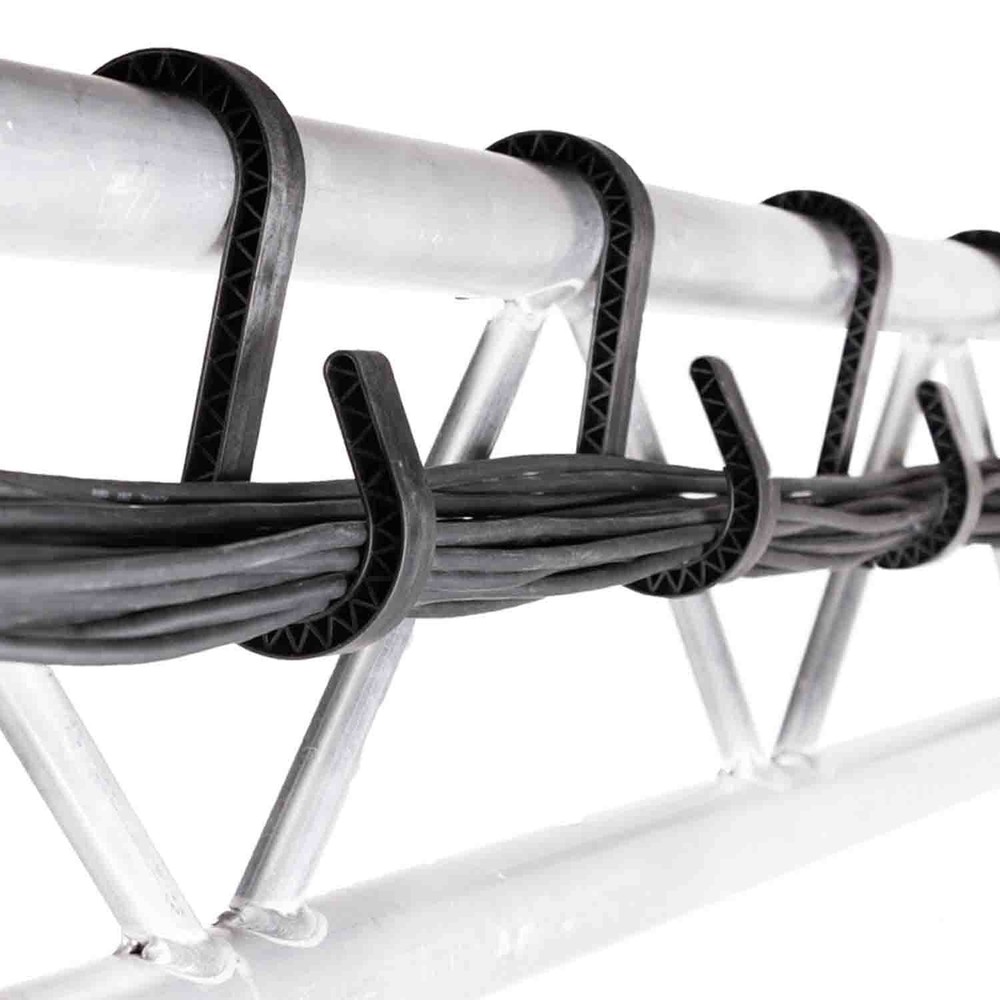 Prox X-SCABLEHOOK10 Cable Management S-Hook for Side Stage Truss Systems 2" 5...