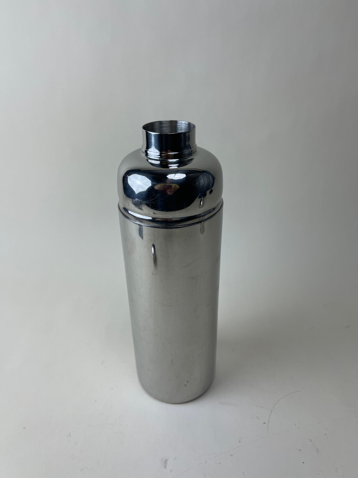 Vintage Stainless Steel Bullet Cocktail Shaker 18-10 MCM 11"