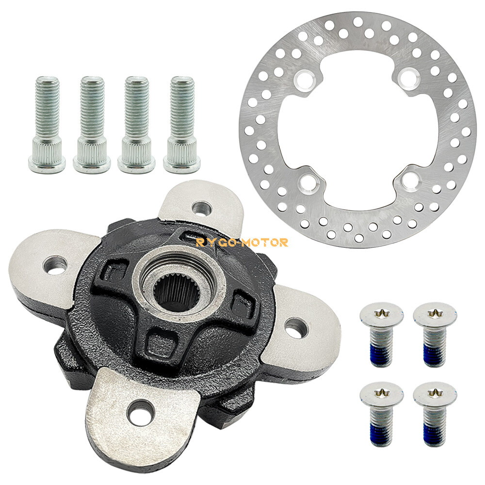 Front Wheel Hub Bearing Studs Brake Rotor for Polaris Ranger XP 900 2013-2019