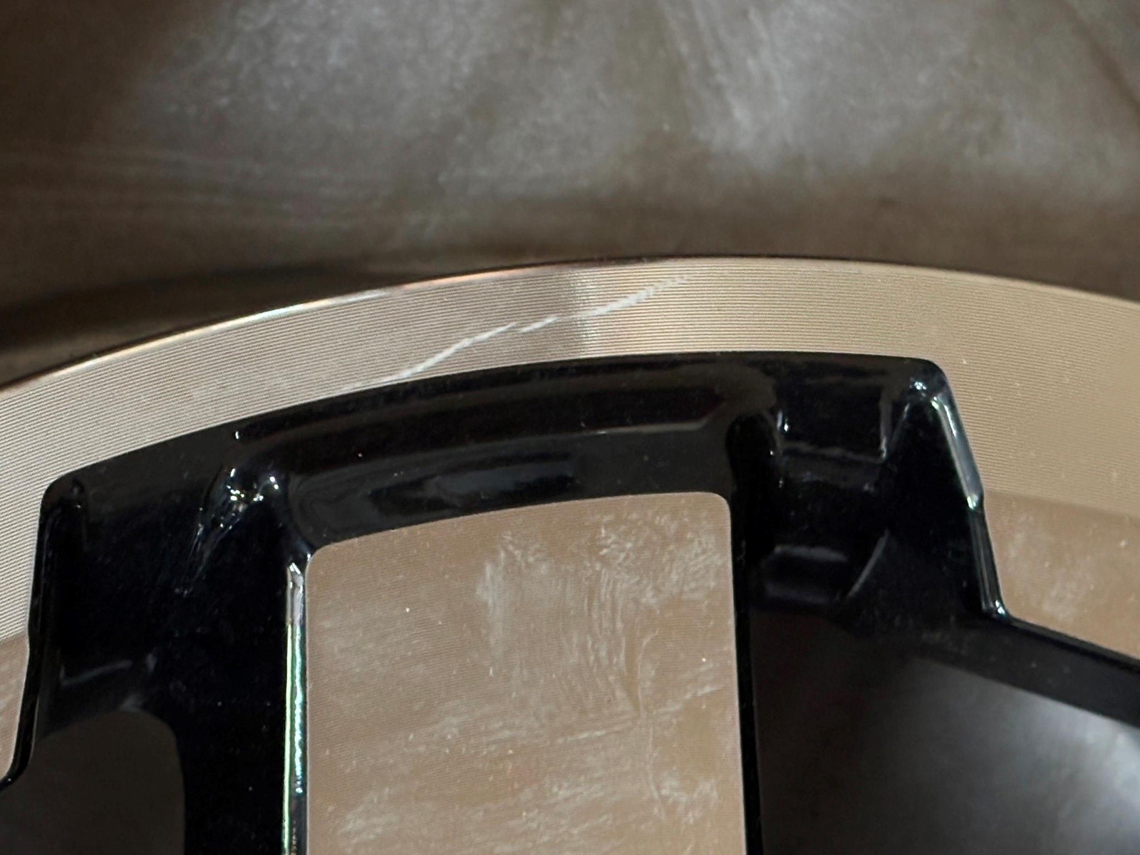 Set of 4 USED 17 x 7.5 Toyota 4Runner FJ Cruiser Black Machined Takeoff Wheels