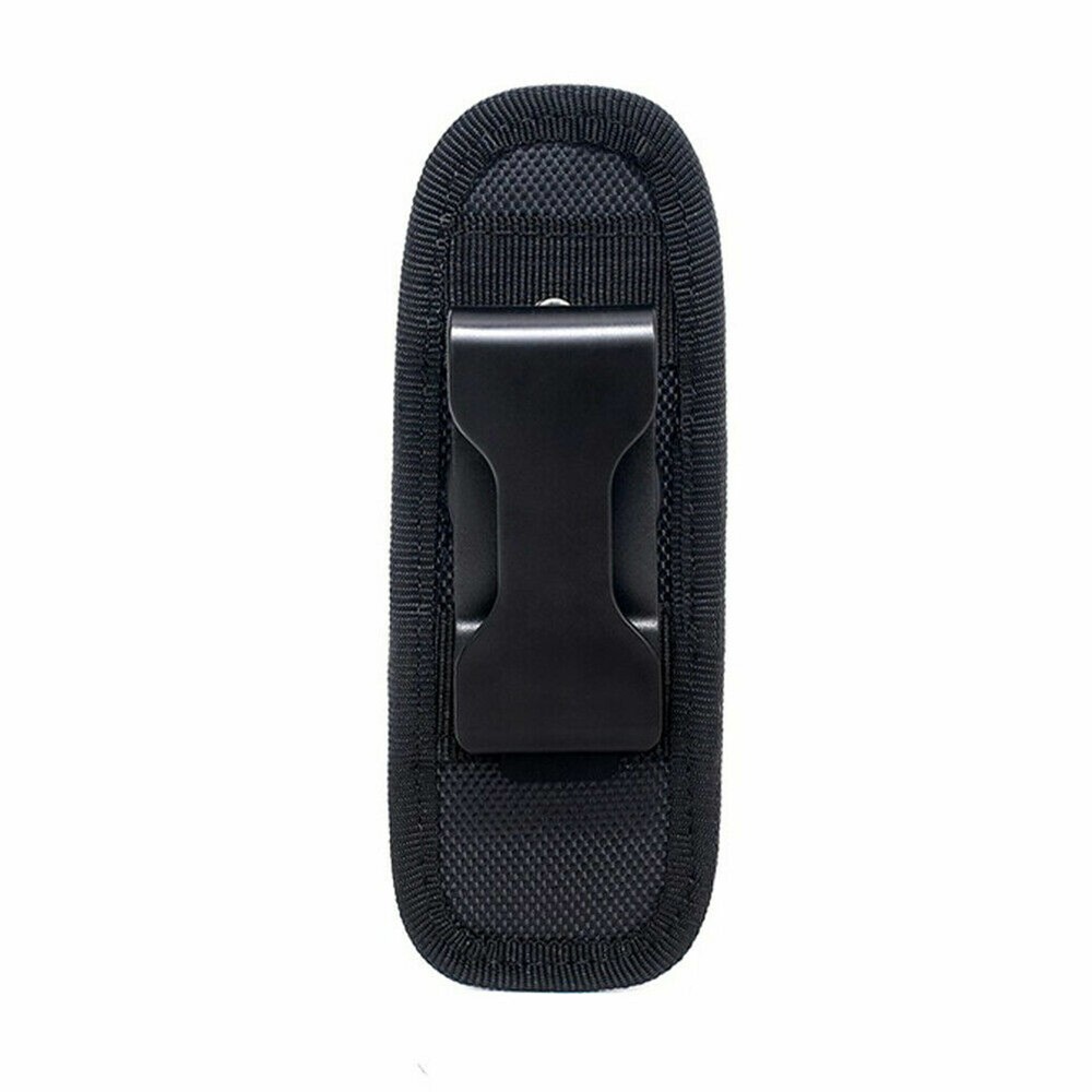 Tactical Molle Flashlight Holder Belt Holster Flashlight Pouch Torch Carry Case