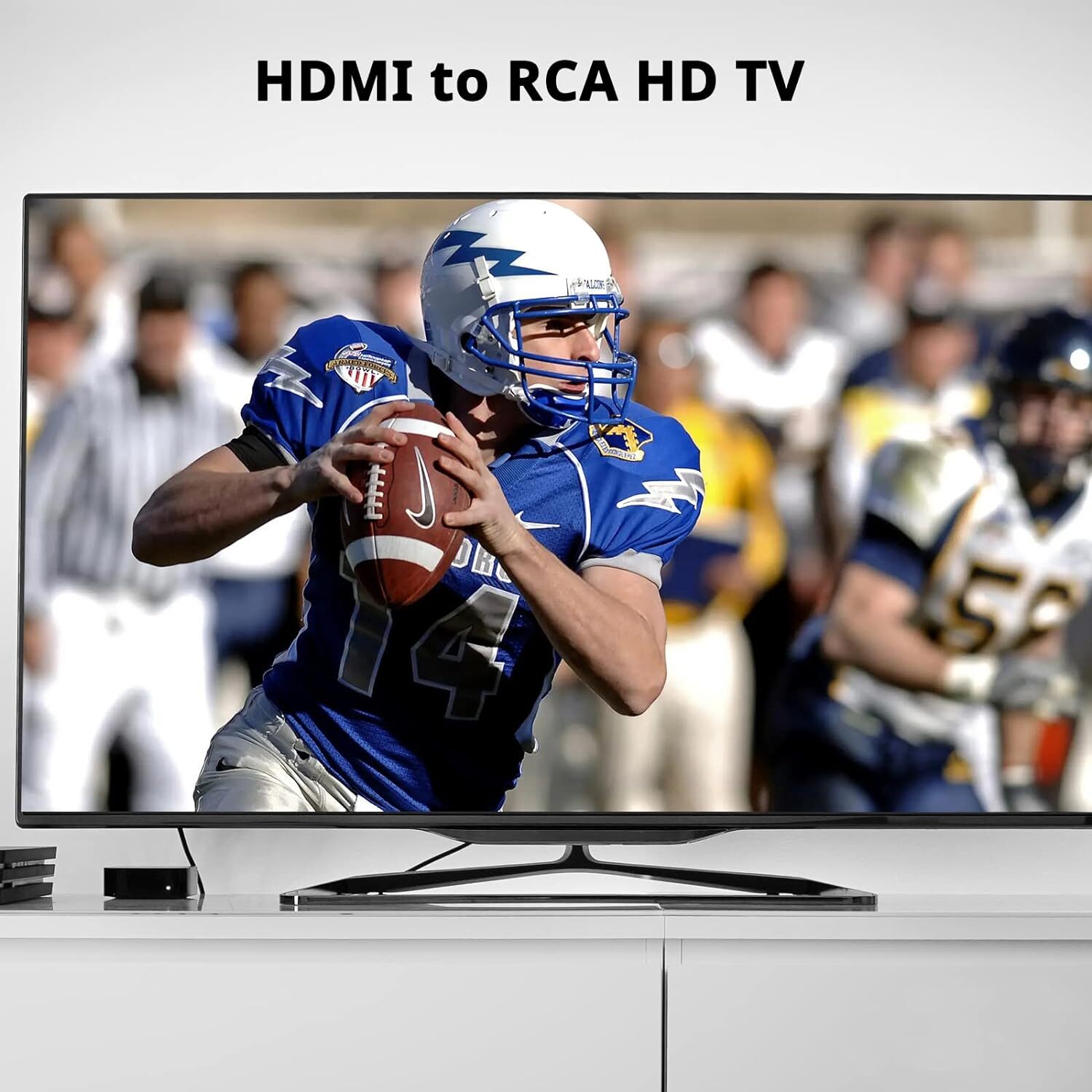 1080P HDMI Male to 3 RCA S-video AV Audio Cable Cord Adapter for TV HDTV DVD US