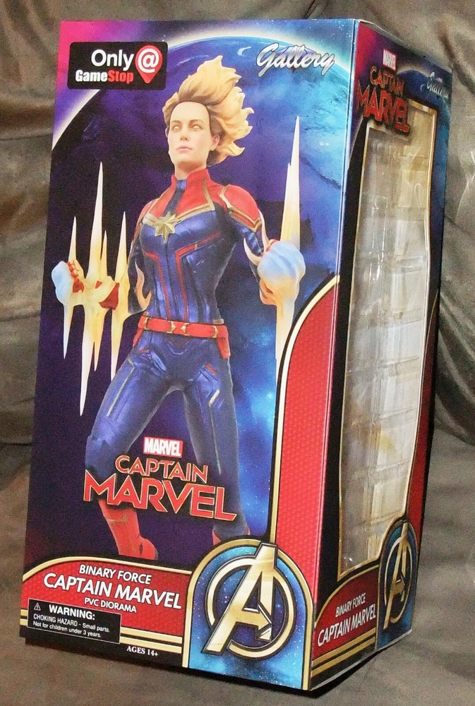 Gallery Marvel Binary Force Captain Marvel PVC Diorama GS Exc. NIB