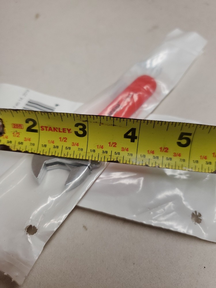 Crescent AC14C Adjustable Wrench 4" Cush Grip Chrome red handle