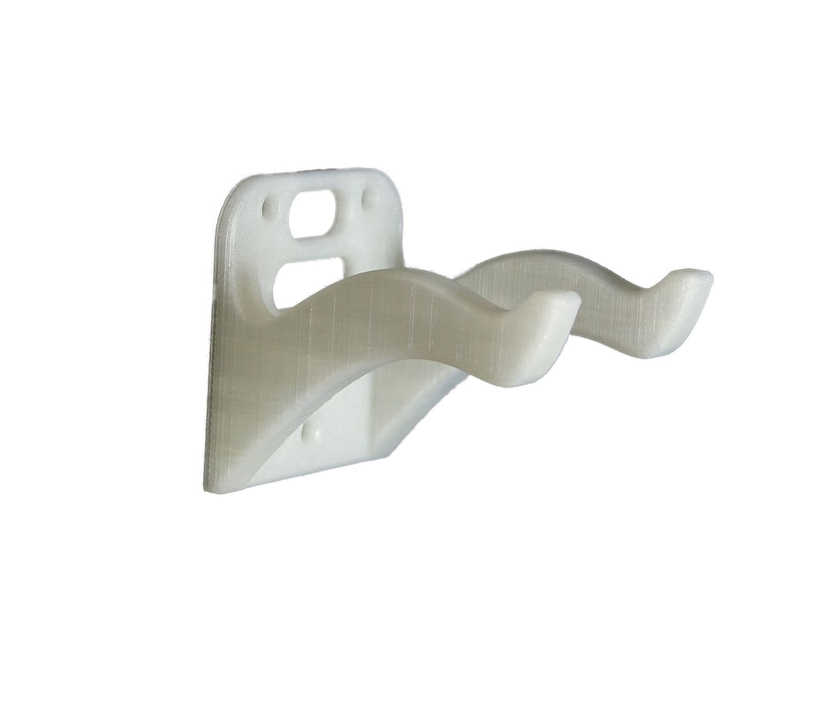 WHITE Wall Mount Guitar Hanger Holder Hook Keeper Hanging Bracket Display Stand