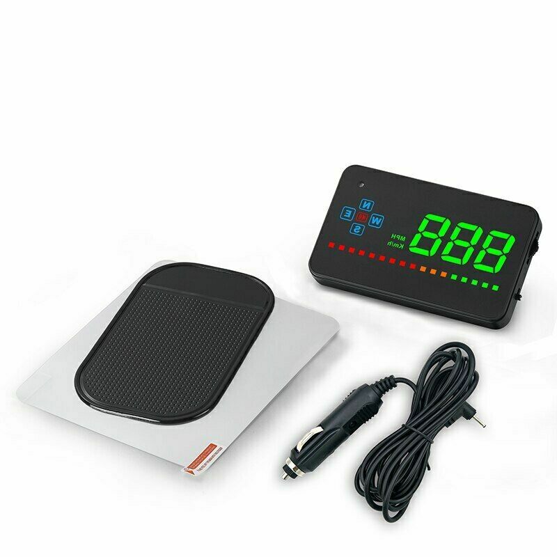 A2 Head Up Display GPS Digital Speedometer Electronics Auto Windshield Projector