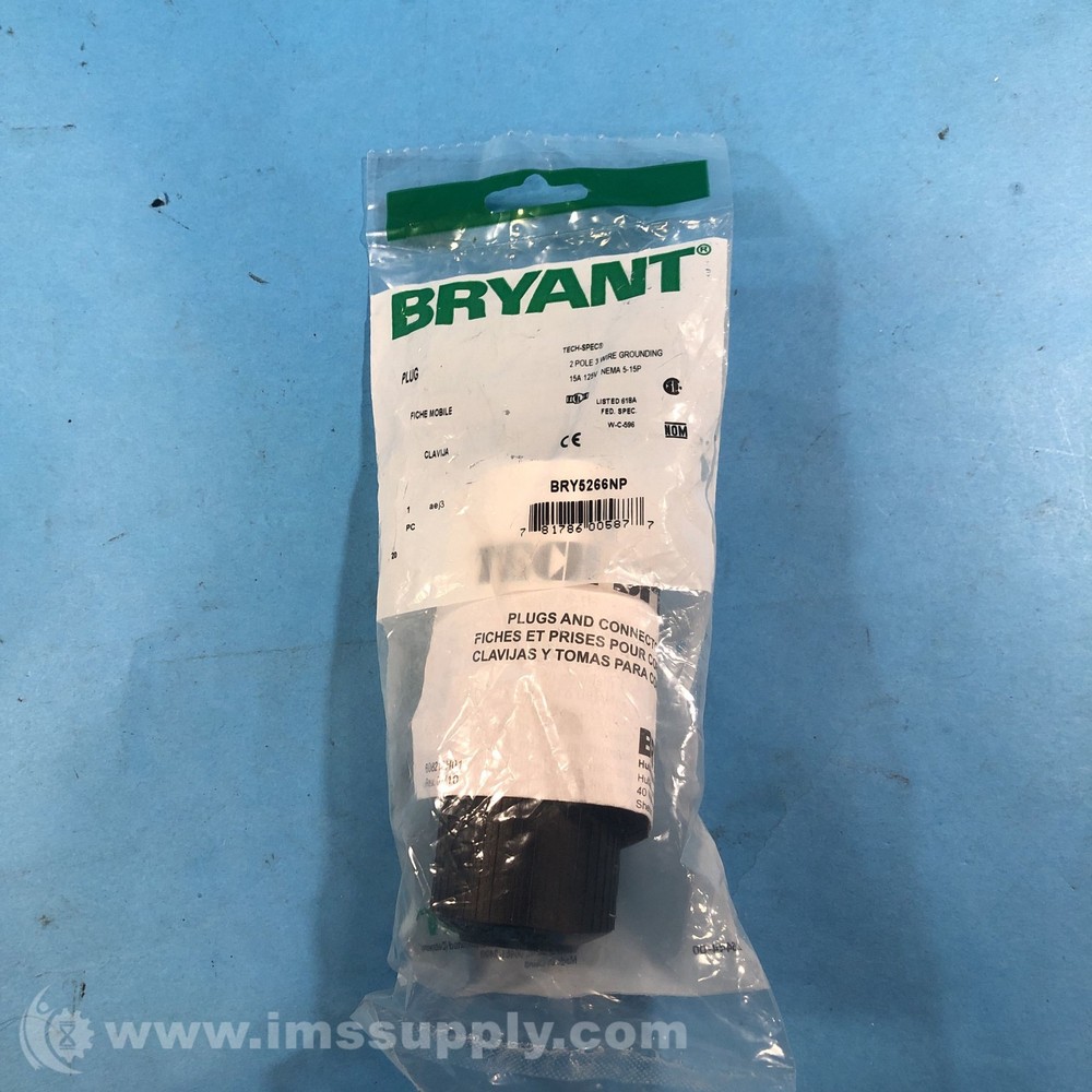 Bryant BRY5266NP Industrial Plug FNFP