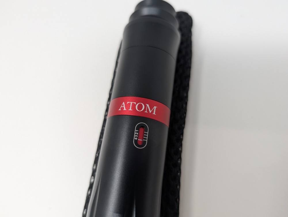 ATOM Wireless Tattoo Pen Machine Black Red w/ Pouch (M3)