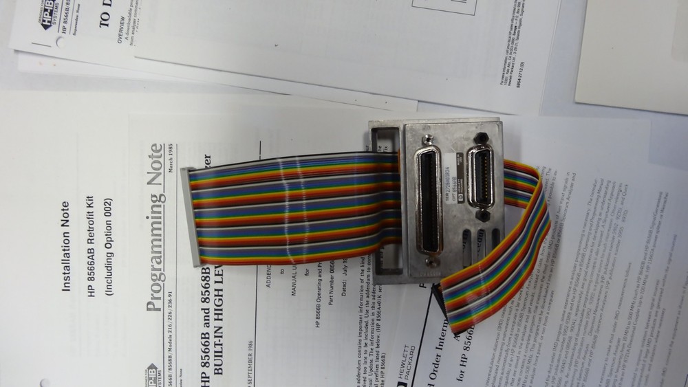 HP/Agilent 8566A/B Microwave Spectrum Analyzer UPGRADE KIT