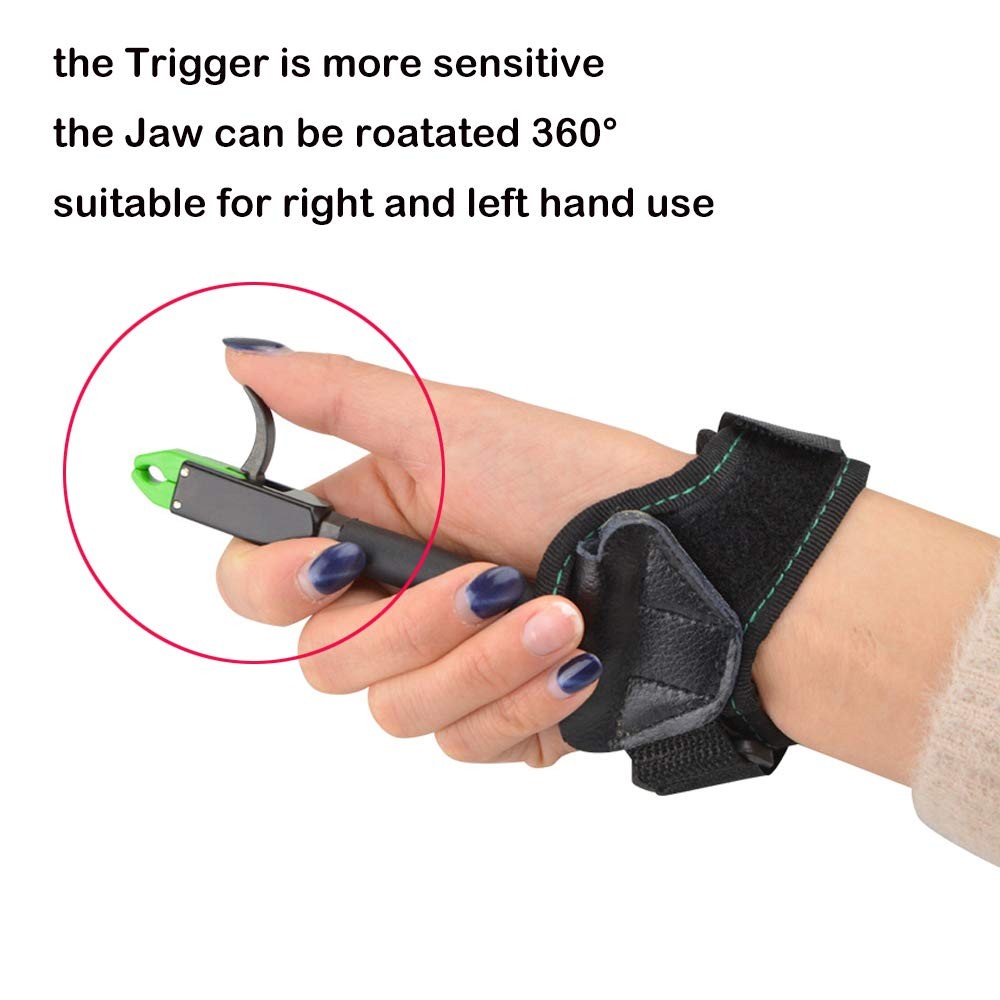 Archery Bow Release Aid Compound Bow Release Children Release Thumb Trigger C...