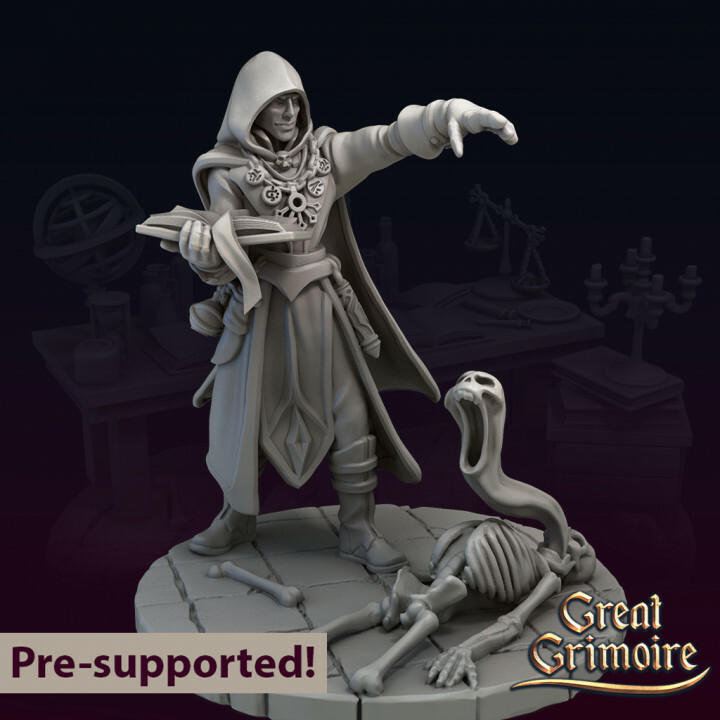 Necromancer Miniature | D&D DnD |