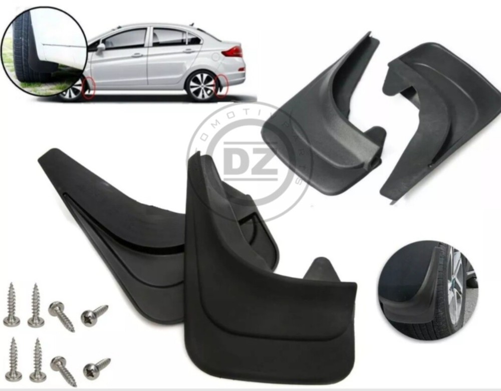 4x Mud Flaps Front+Rear Left+Right for BMW 7 E65 Saloon