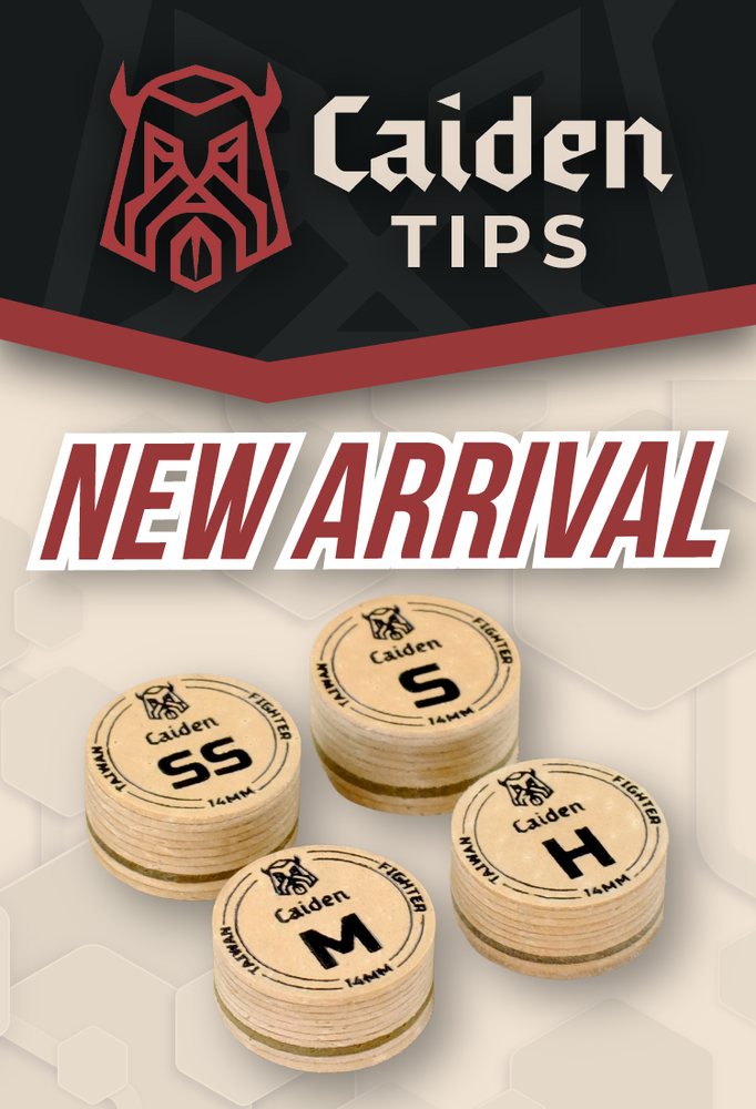 (1) Caiden Fighter Layered Cue Tips (SOFT)