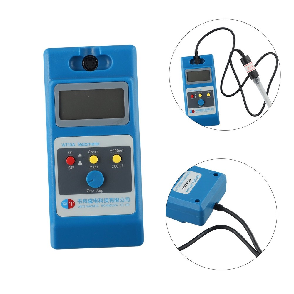 New Practical Industry Gauss Meter With Ns Function Probe 148mm??70mm??25mm