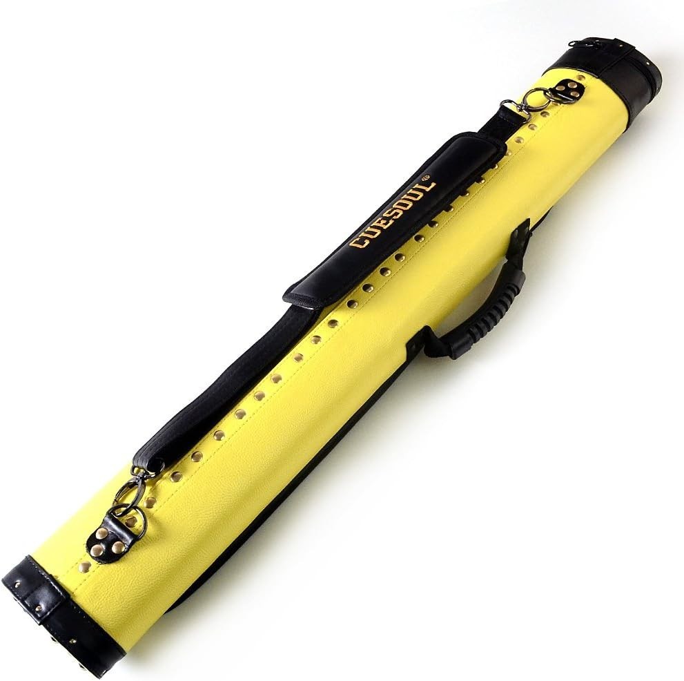 Elegant Soocoo 2x4 Pool Cue Case - Lightweight, Adjustable & Accessory Storage