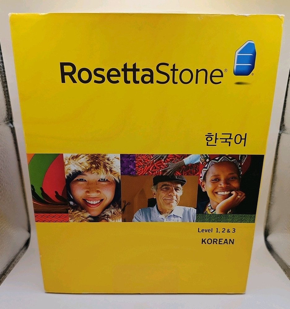 Rosetta Stone Korean level 1, 2 & 3