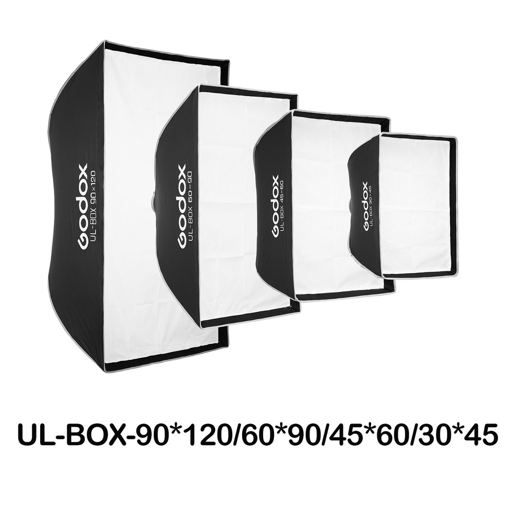 Godox UL-Box 17.7"x 23.6"/ 45 x 60cm Rectangular Quick Release Umbrella Softbox