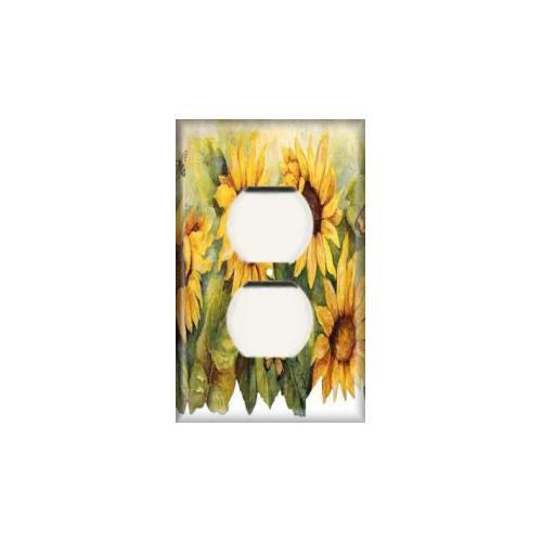 SnazzySwitch Sunflower Decorative Light Switch Plate Cover