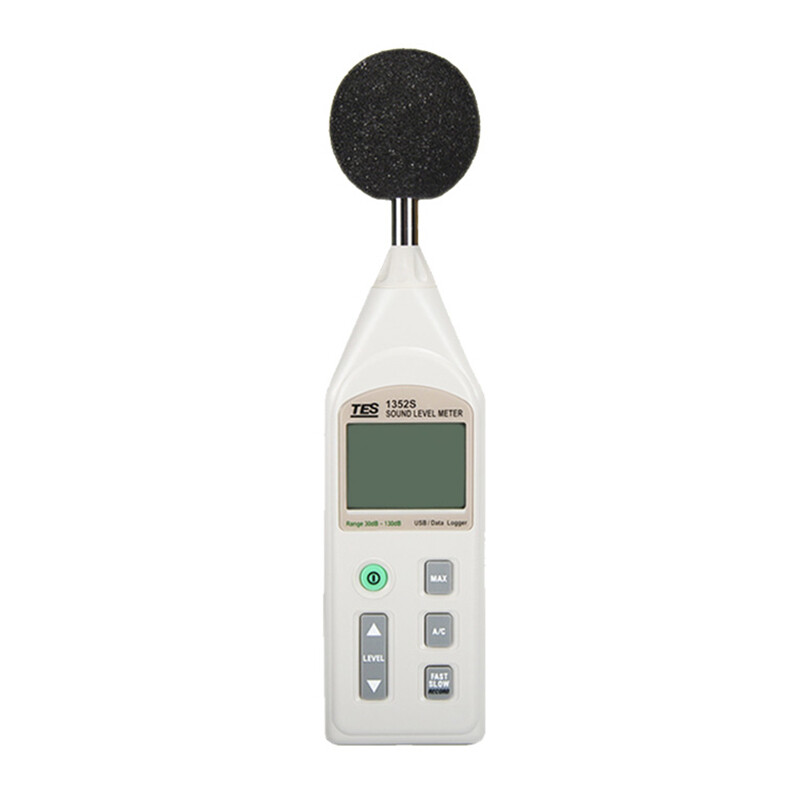 TES-1352S Digital Programmable Sound Level Meter Noise Tester