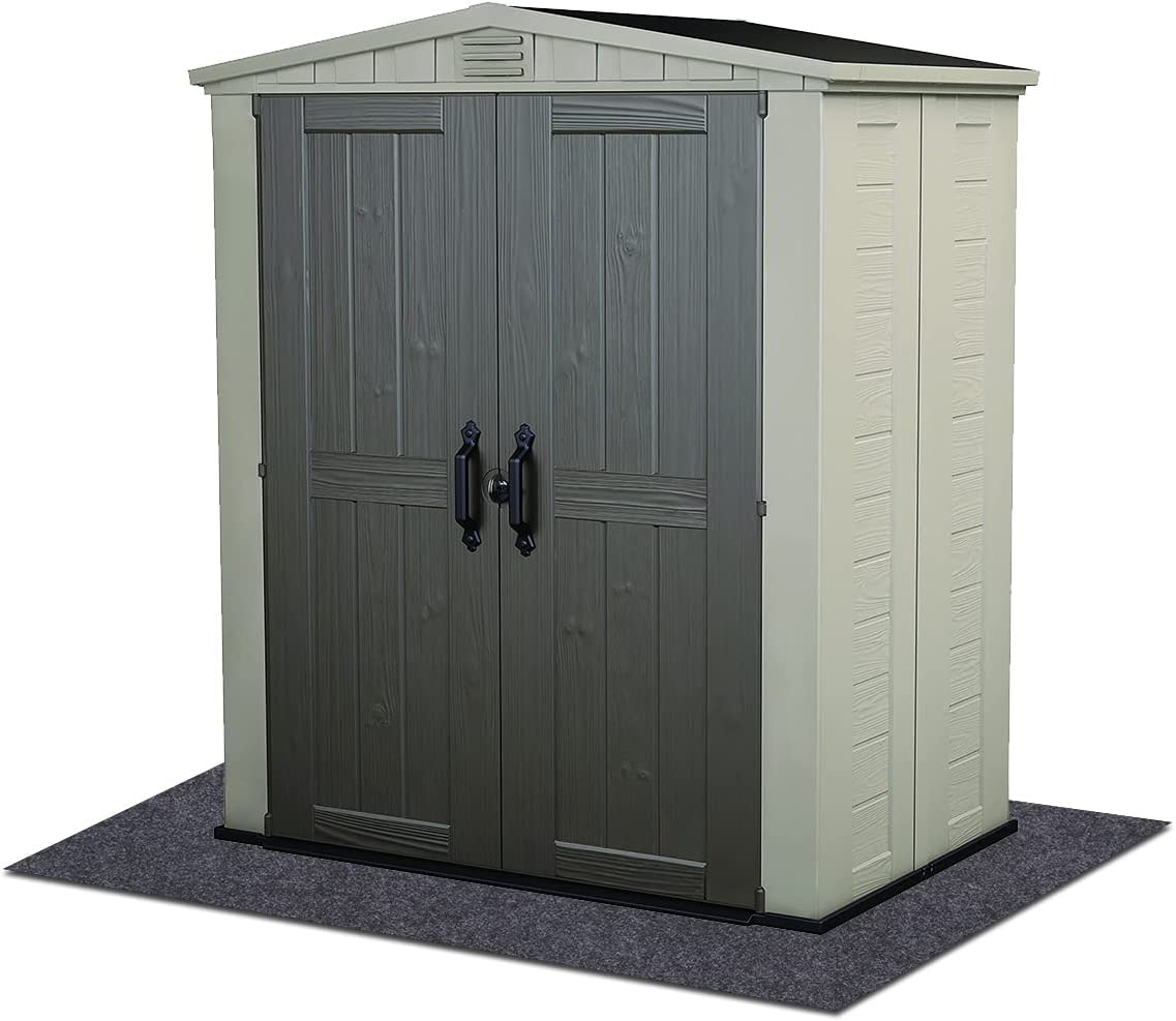 8 x 6 Outdoor Waterproof Dustproof Storage Shed Non-Slip Patio Furniture Mat