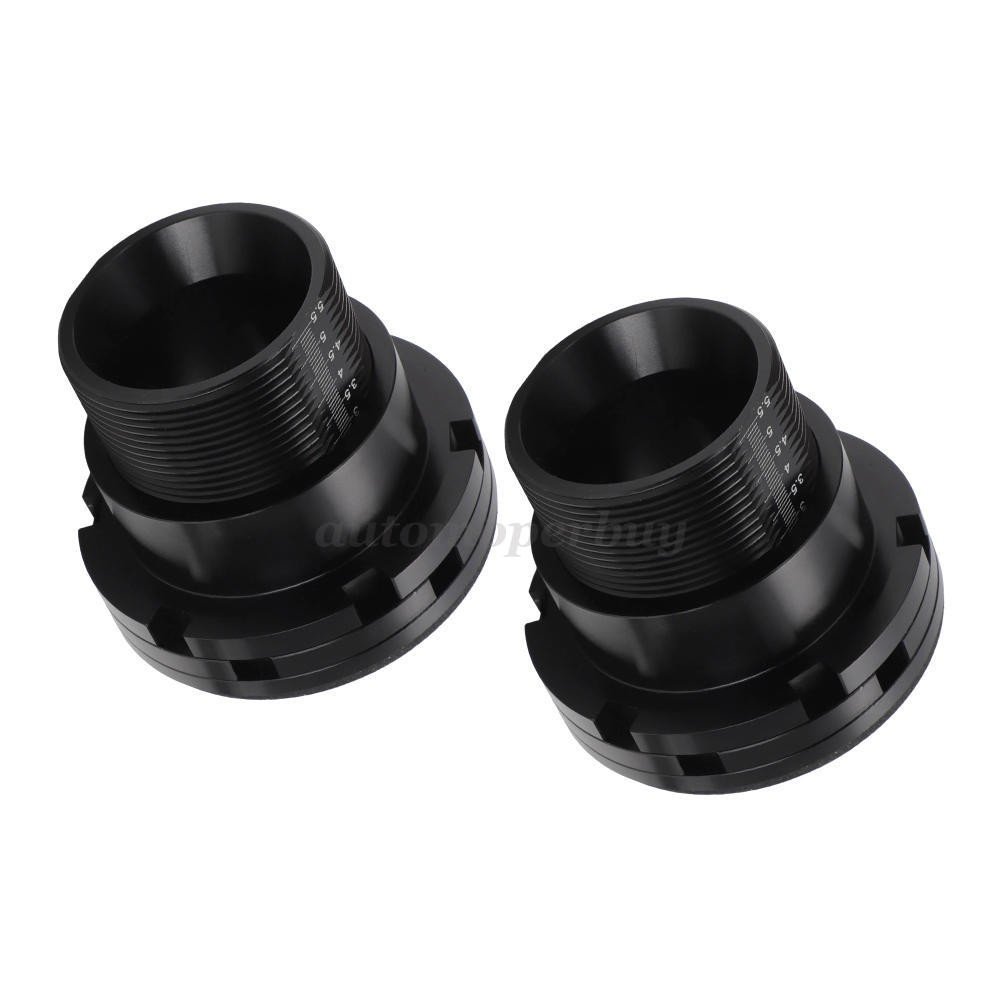 Pair 20-50mm Height Adjustable Rear Spring Perche Lowering For BMW E36, E46 & M3