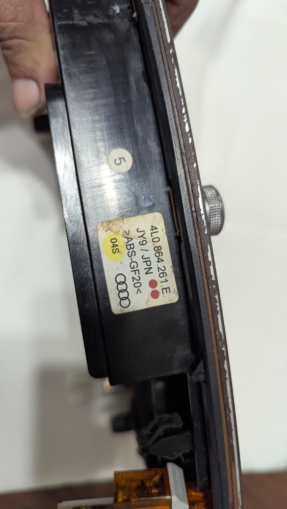 2010 Audi Q7 Control Panel