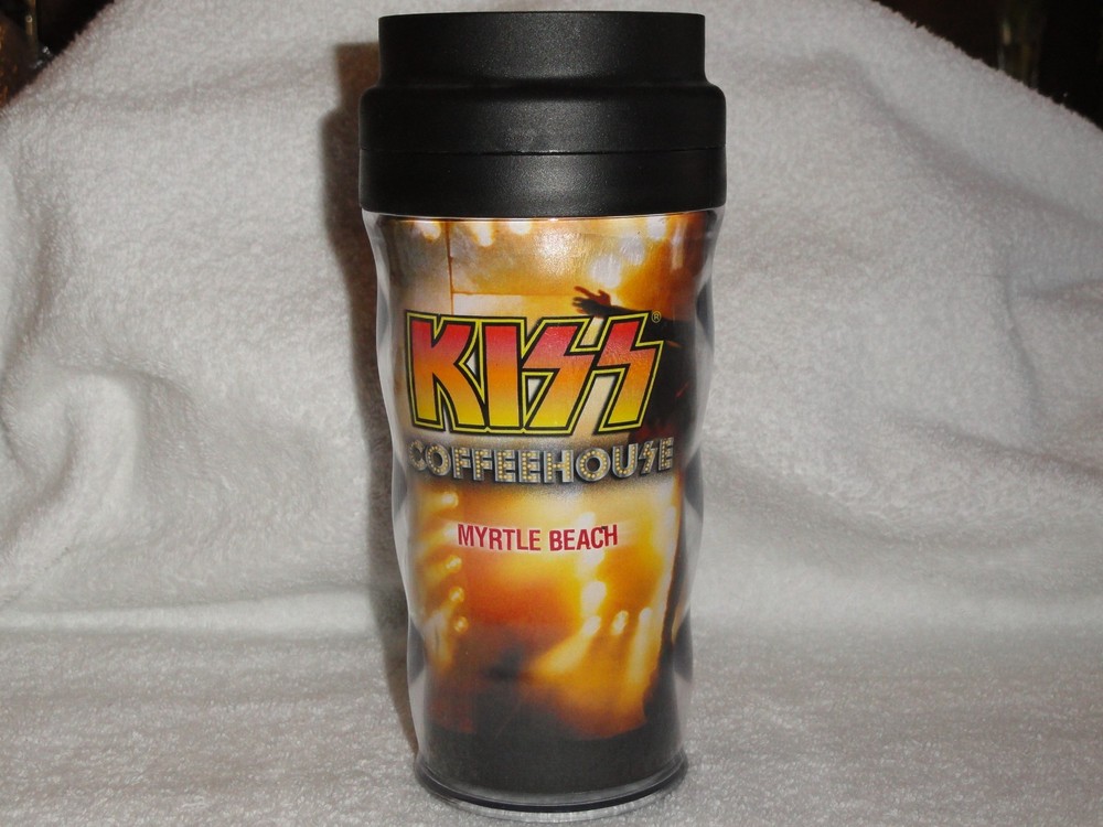 KISS: KISS COFFEEHOUSE MYRTLE BEACH 2006 TRAVEL MUG