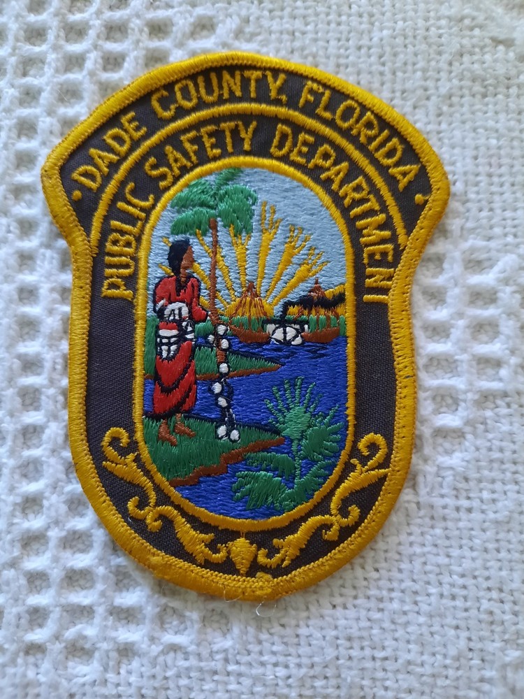 Dade County FL Public Safety Department Patch
