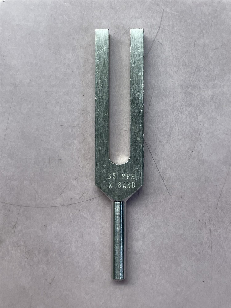 X-BAND 35MPH SPEED RADAR TUNING FORK-MULTIPLE AS-IS
