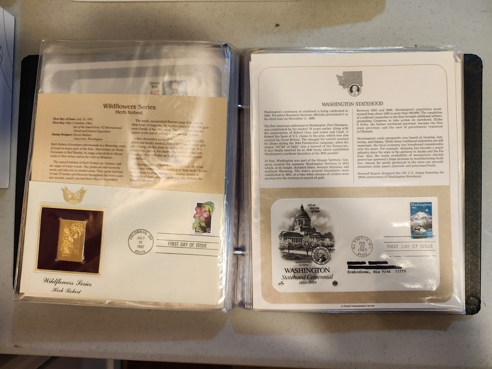 1989 FIRST DAY COVERS COMPLETE SET RARE GREAT CONDITION!!!