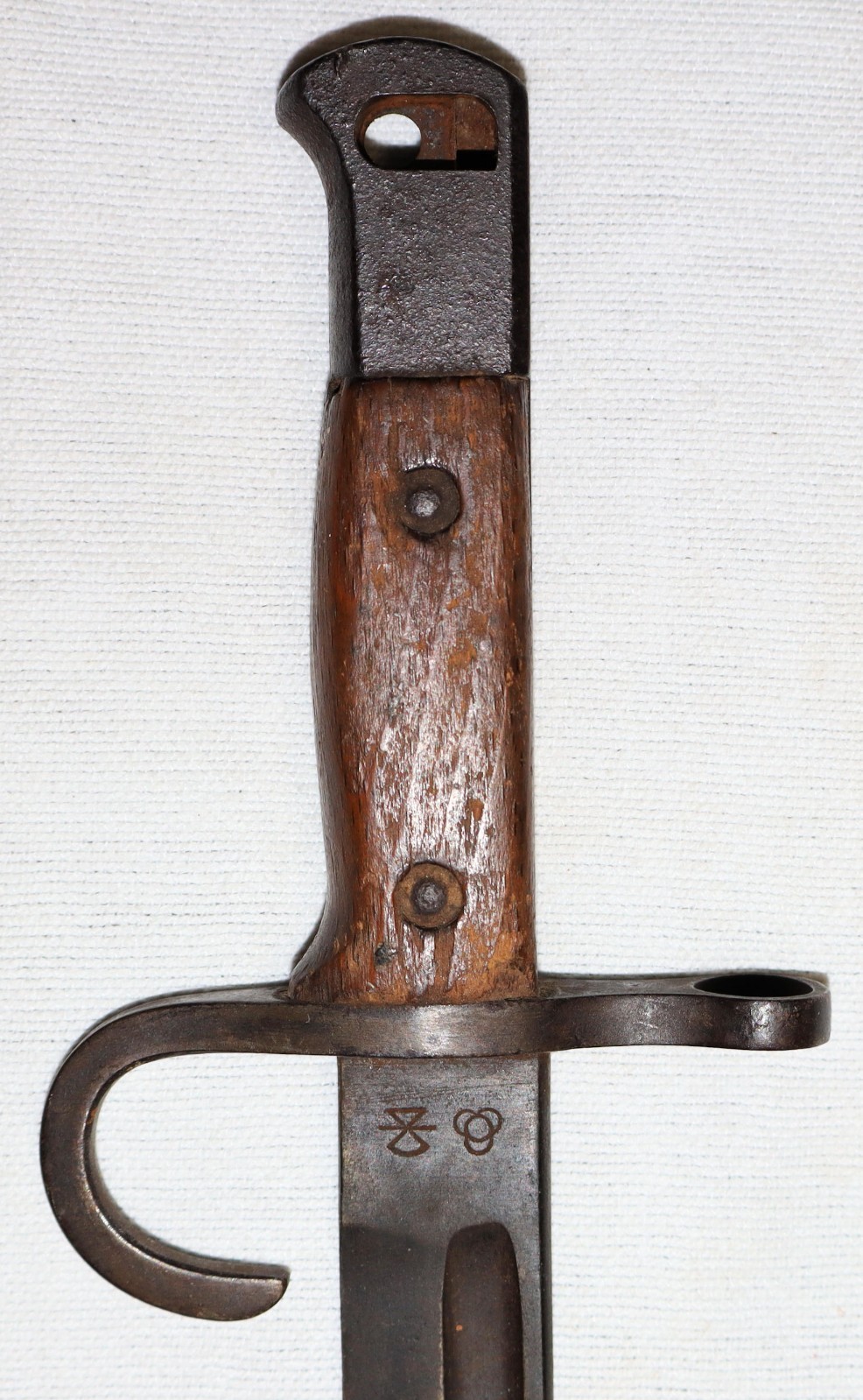 ORIGINAL WWII JAPANESE TYPE 30 ARISAKA BAYONET FOR PARTS OR REPAIR