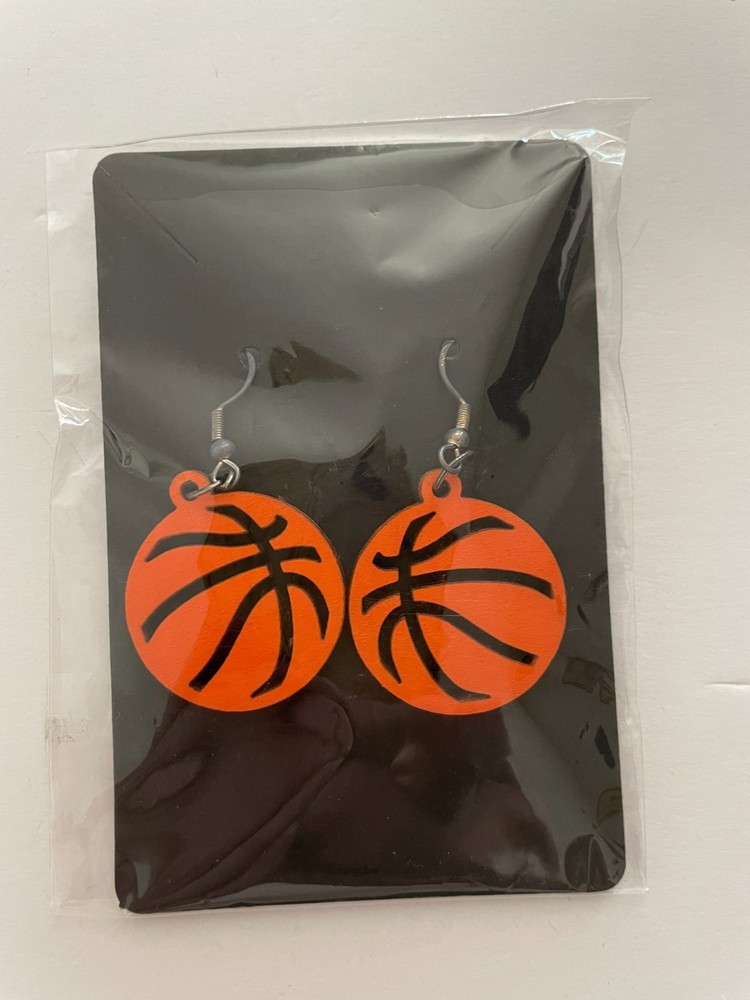 Basketball Earrings
