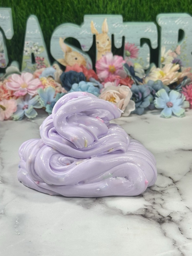 Peep Macaron Thick & Glossy Slime DIY Clay, Easter Theme, Scented, ASMR