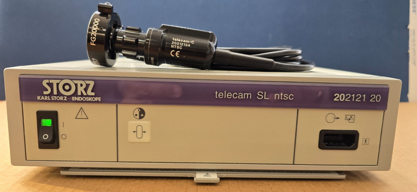 Karl Storz 20212134 telecam-C Camera Head 20212120 telecam SL Processor