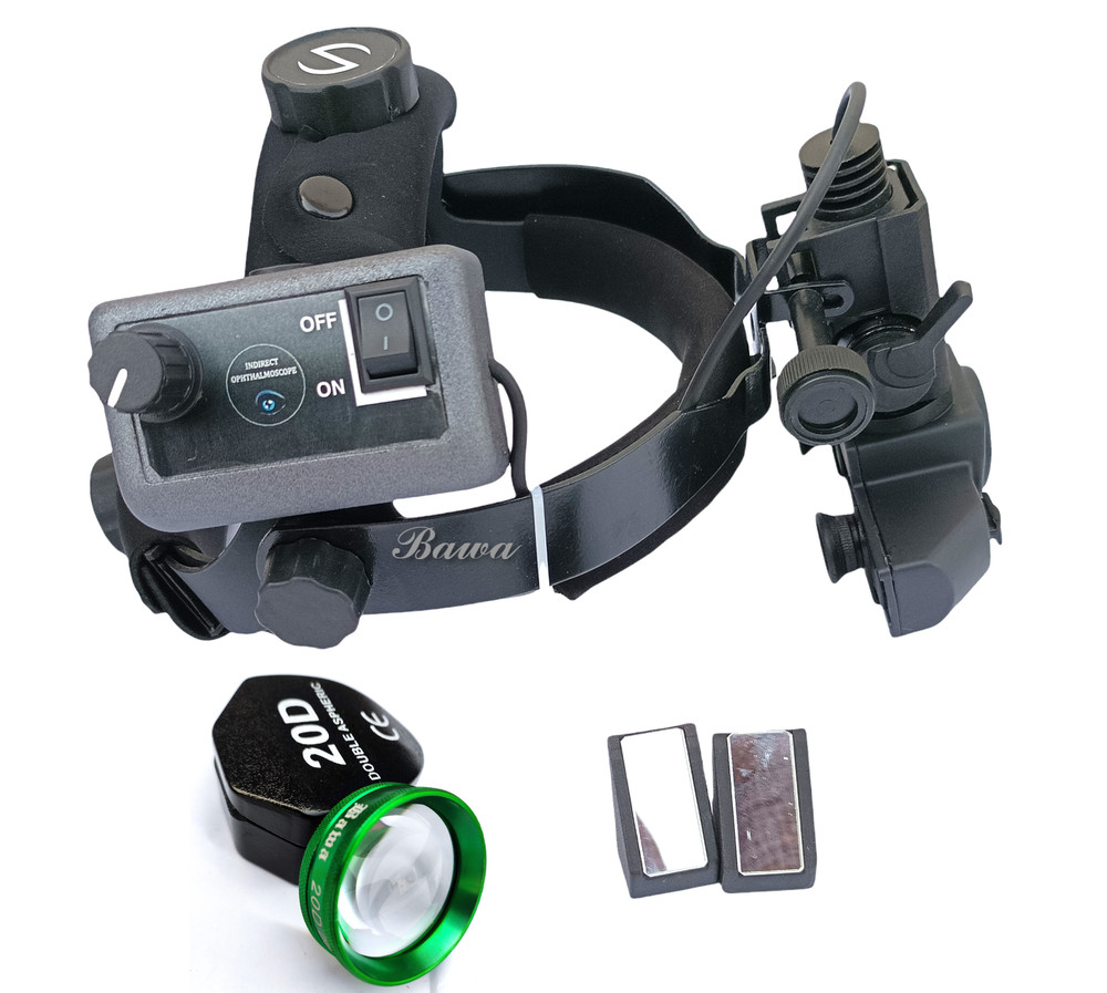 Binocular INDIRECT OPHTHALMOSCOPE Wireless Rechargeable Optometry LED