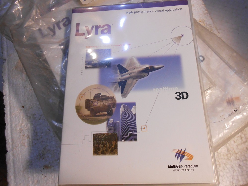 LYRA MULTIGEN-PARADIGM PROGRAM FOR 3D SIMULATION,TRAINING AND ENGINEERING SOFTWR