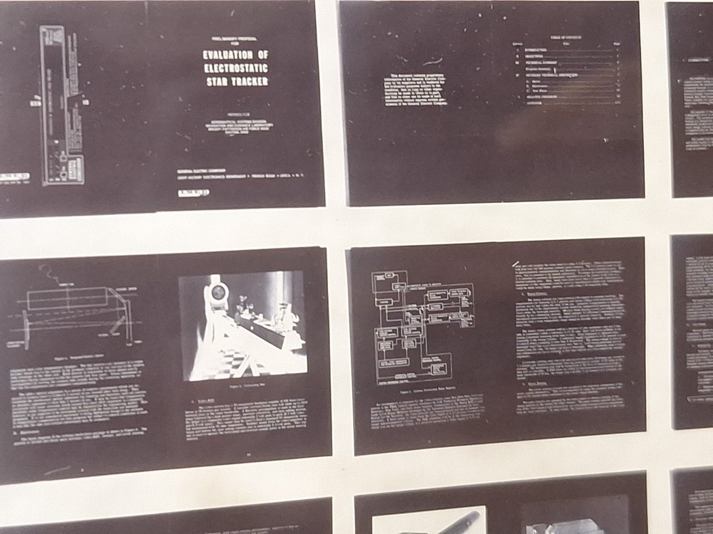 Vtg Military Microfiche Evaluation Of Electrostatic Star Tracker 1962 CPP-336