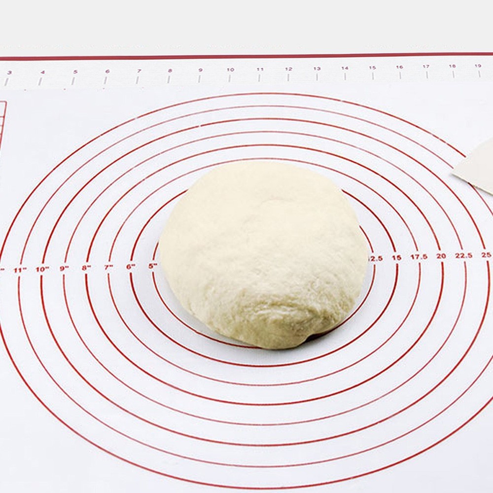 Silicone Mat for Countertop Non Stick Baking Kitchen Tools with Measurements