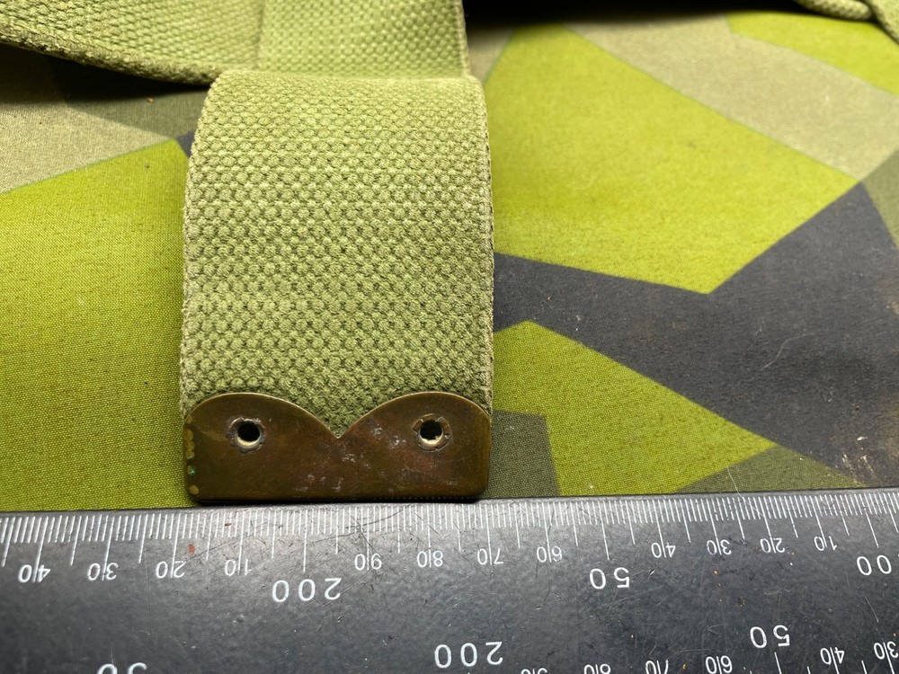 Original WW1 British Army 1908 Pattern Webbing Belt - Approx Size 40" Waist