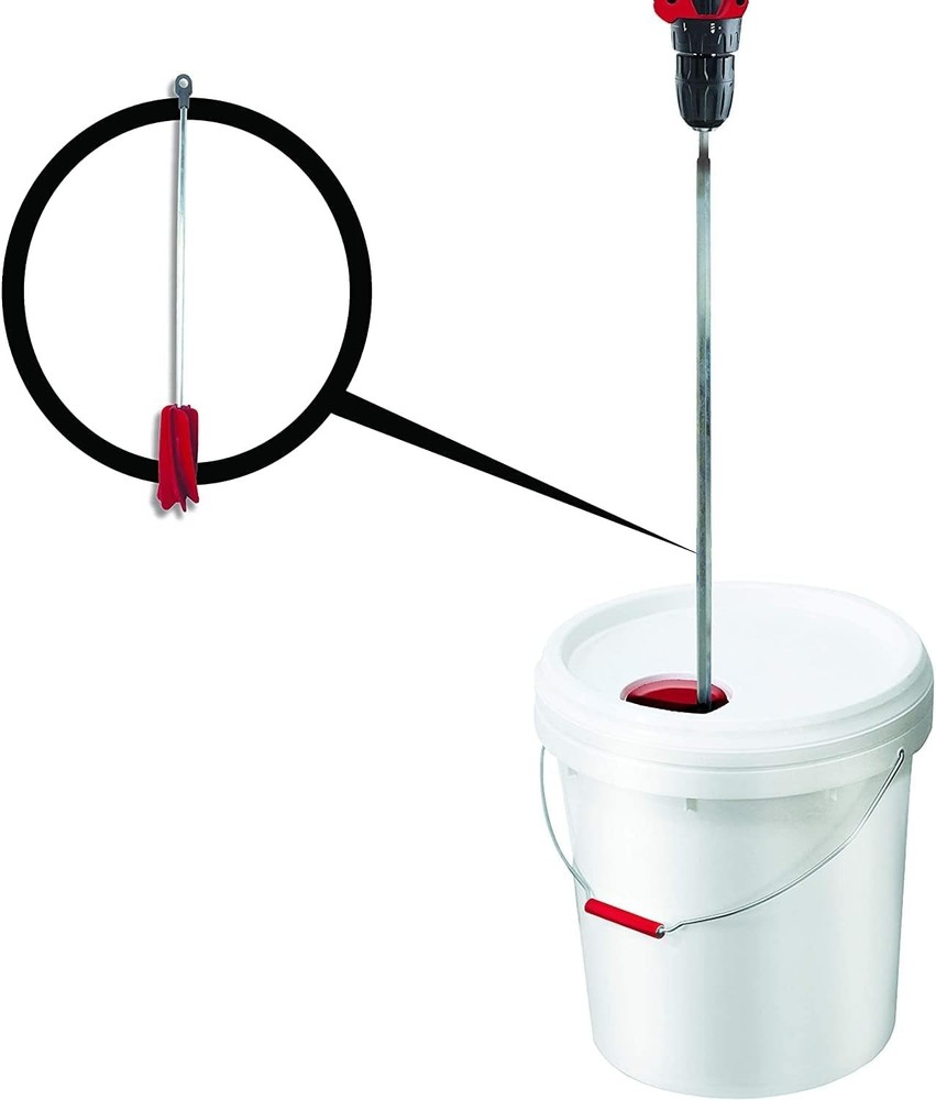 HM5N Helix Paint Mixer Drill Attachment: Fast, Efficient for 5-Gallon Use