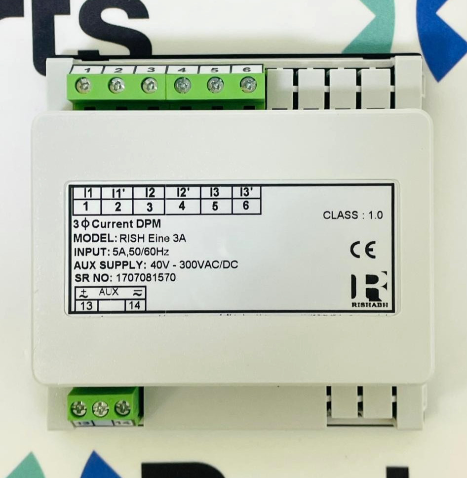 RISHBABH INSTRUMENTS RISH EINE 3A Digital Panel Meter EI99-G3K54M1000000