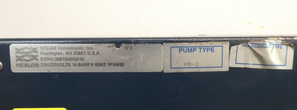 HX-150 Neslab Instruments 388104040246 Recirculating Chiller COOLFLOW Working