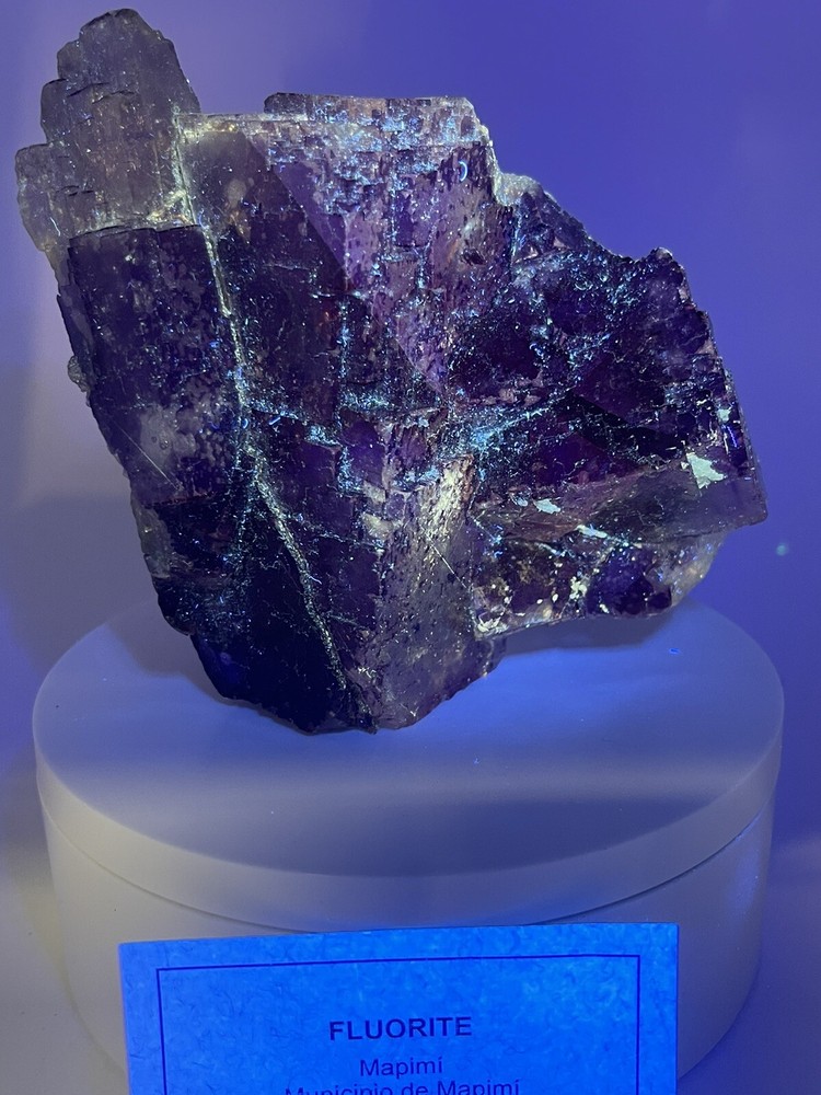 Fluorite Purple , Mapimi, Durango Mexico, 1 LB