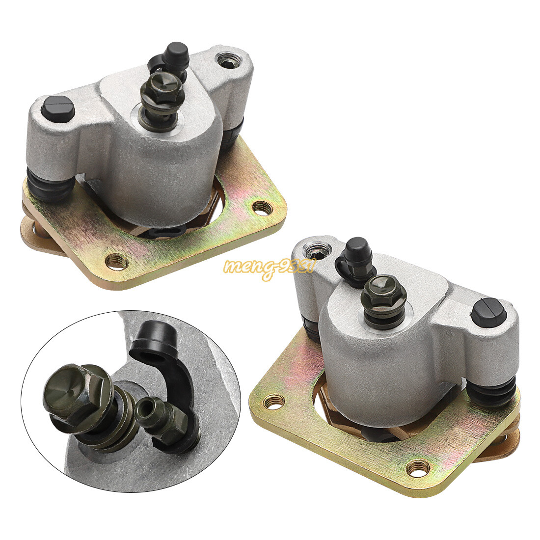 Rear & Front Brake Calipers for Polaris RZR 800 2008-2014 RZR S 800 2009-2014