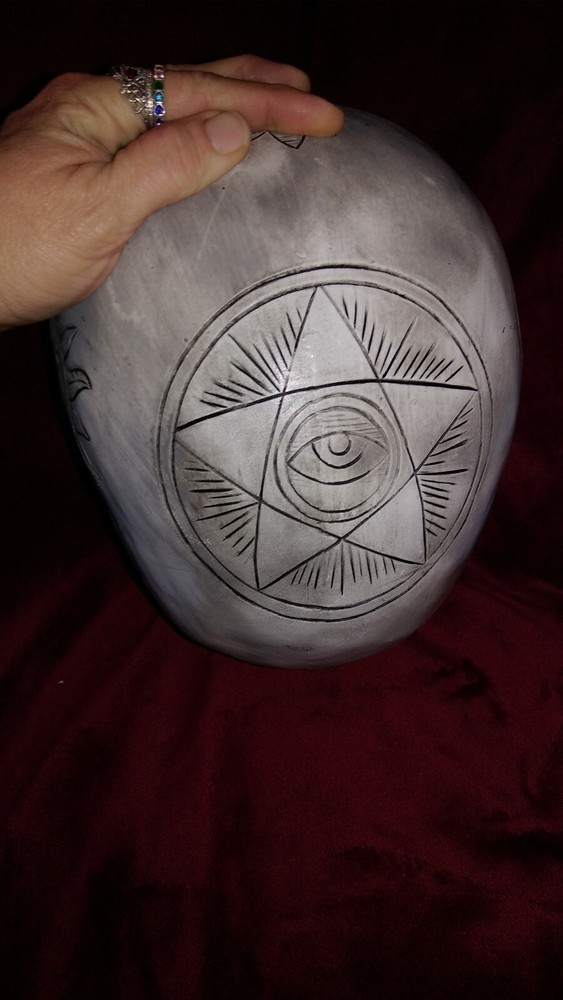 Extra Large Zodiac Ouji Gothic Skull