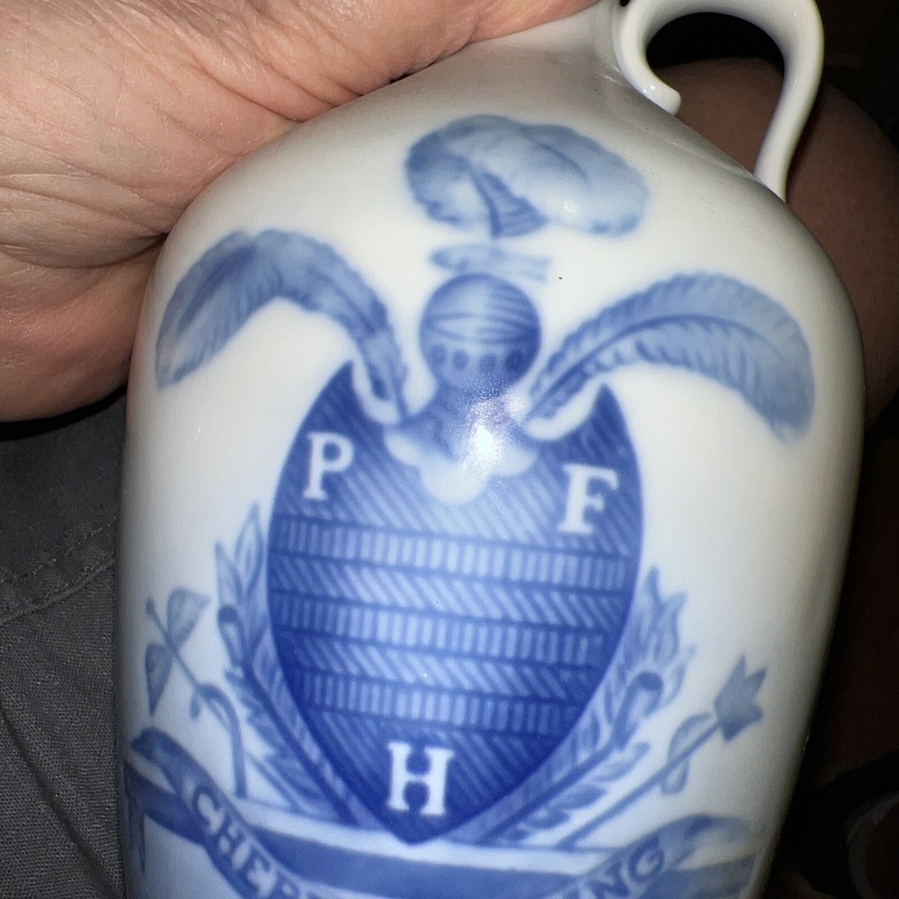 BING & GRONDAHL CHERRY HEERING FLASK Denmark B & G