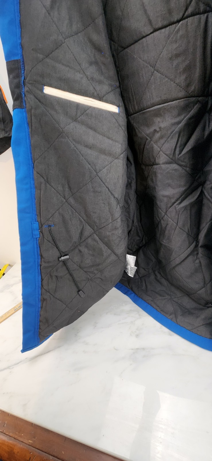 Workrite FR Schlumberger Jacket Blue Reflective 2XL NFPA 2112 D12