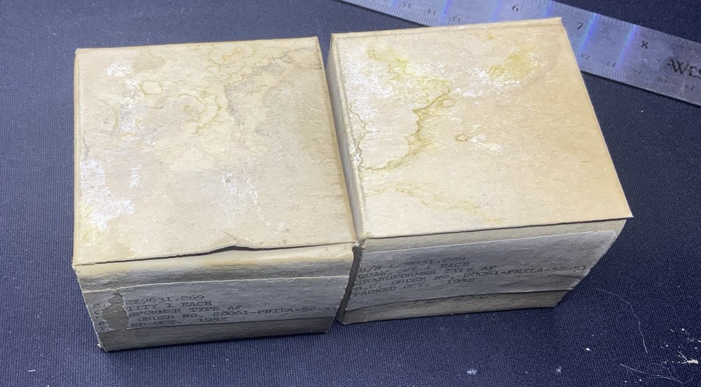 PAIR Jefferson Microphone/MC stepup audio input transformer NEW NOS FREE SHIP!!