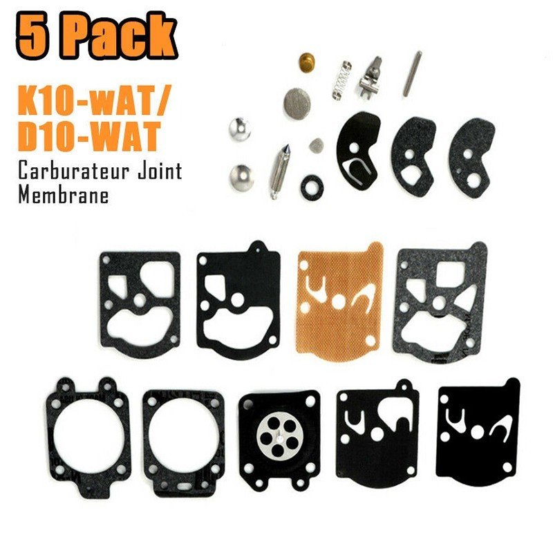 Increase Engine Longevity with Our 5 Pack Carburetor Diaphragm Replacement Kit